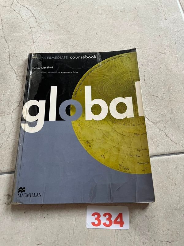 Libro Global Pre-Intermediate Coursebook por Lindsay Clandfield - Nivel A2-B1