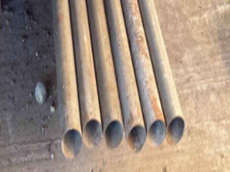 6 Caños Galvanizados de 90mm