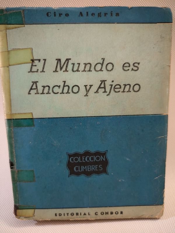 Lote anterior: Libro El Mundo es Ancho y Ajeno