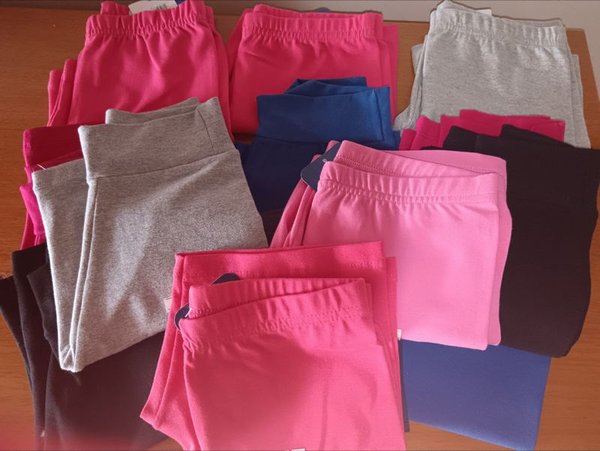 Calzas lisas para niñas, tallas 10 y 12 - imagen 1