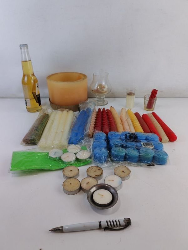 Lotes de Velas Coloridas y Variedades - imagen 2