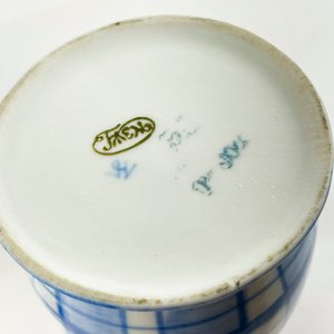 Figura de Porcelana con Gato y Centro de Cristal Tallado con Caramelos - imagen 4