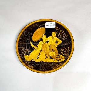 Lote siguiente: Plato Damasquinado de Toledo "Goya" - Diámetro 14 cm