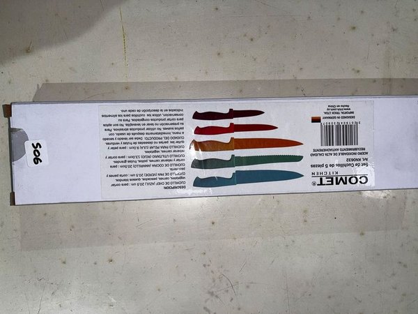 Set de 5 Cuchillos Comet de Acero Inoxidable