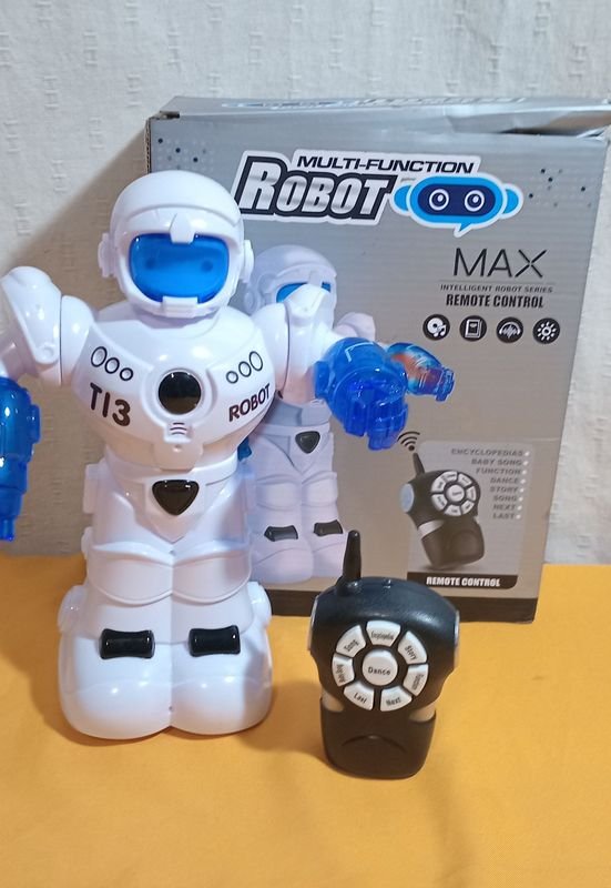 Robot con control remoto y luces