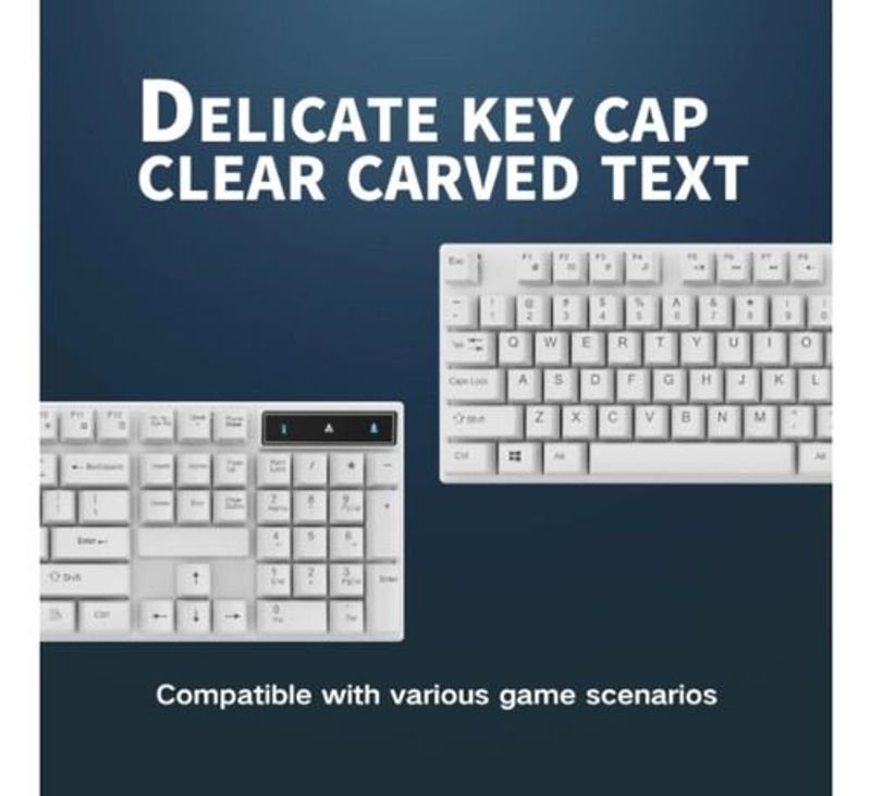 Teclado retroIluminado K600 - Equipo de Computación - imagen 2