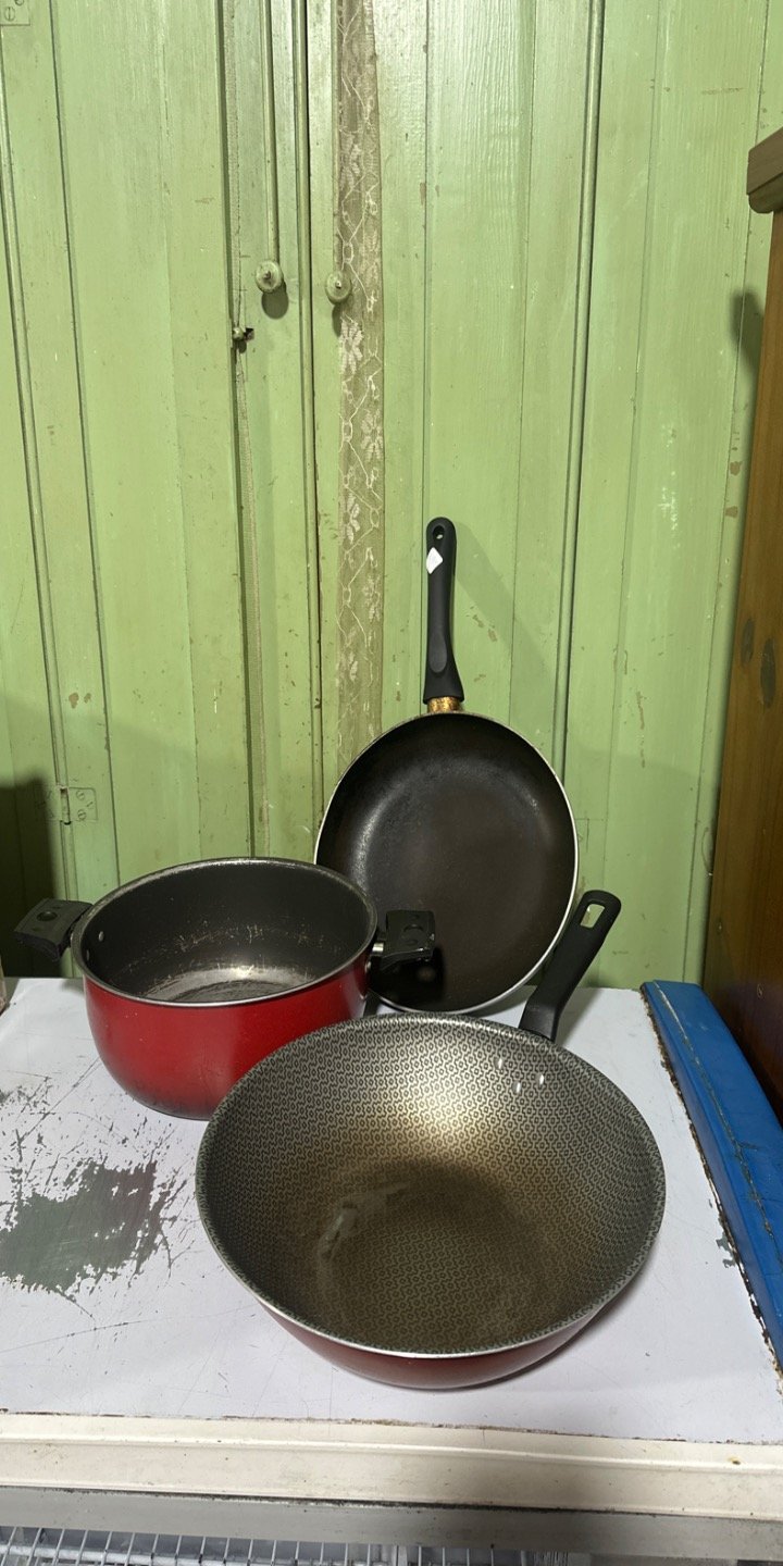 Set de Ollas y Sartén Wok