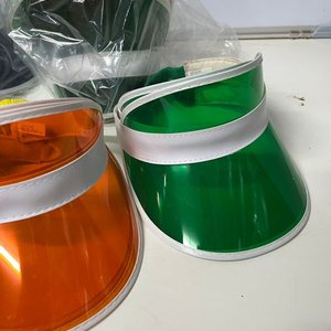 Lote de 48 Visores Transparentes de Colores para Sol - imagen 2