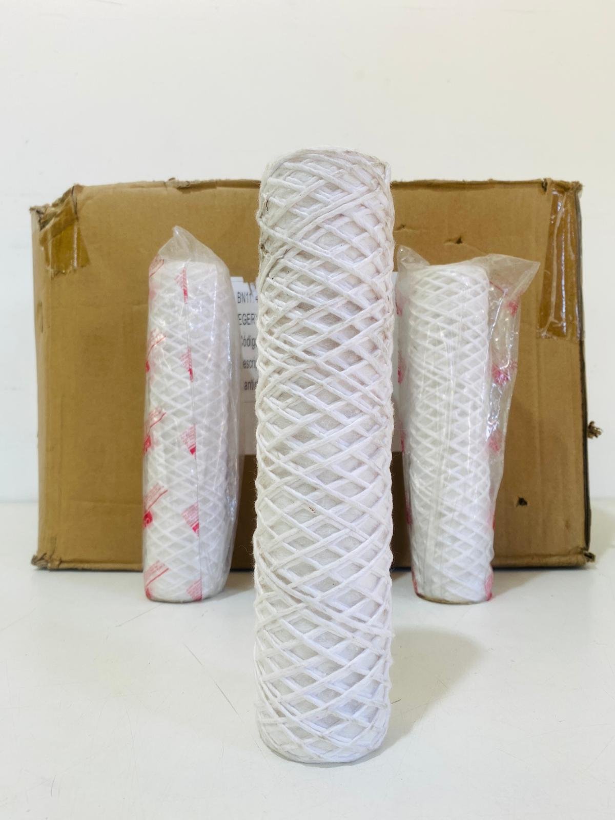 Item lote-x47-cartuchos-para-filtro-de-agua-de-algodon-con-malla-metalica-interior - Image 0