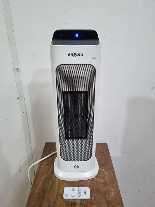 L 998 - Moderna estufa electrica de torre marca Enxuta para frio y calor (Medidas 17x12x51cm) - Funciona - imagen 1