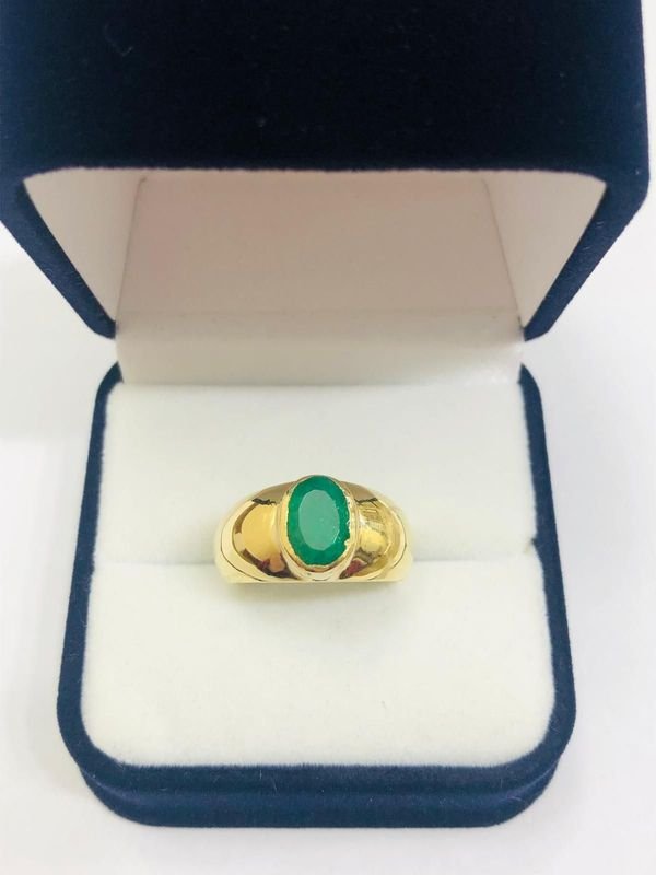 Anillo de Oro con Esmeralda - imagen 2