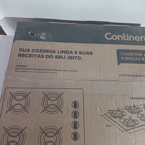 Anafe a Gas Continental 4 Hornallas KC4GP Nuevo - imagen 2