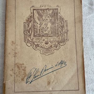 Libro Tupi Nambá "Centro de Atracción Espiritual" 1927 Firmado por el Autor - imagen 8