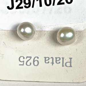 Dos Pares de Caravana de Plata con Piedras - imagen 4