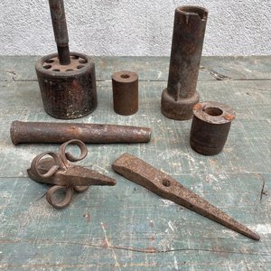 Lote anterior: Lote de Puntas de Herrero y Hierros de Herrería para Portón