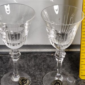 Copas de Cristal Labrado "Strauss" Hechas a Mano en Brasil - imagen 4