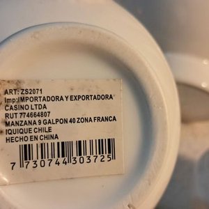 Juego de Compoteras de Loza Blanca con Rostros de León - imagen 4