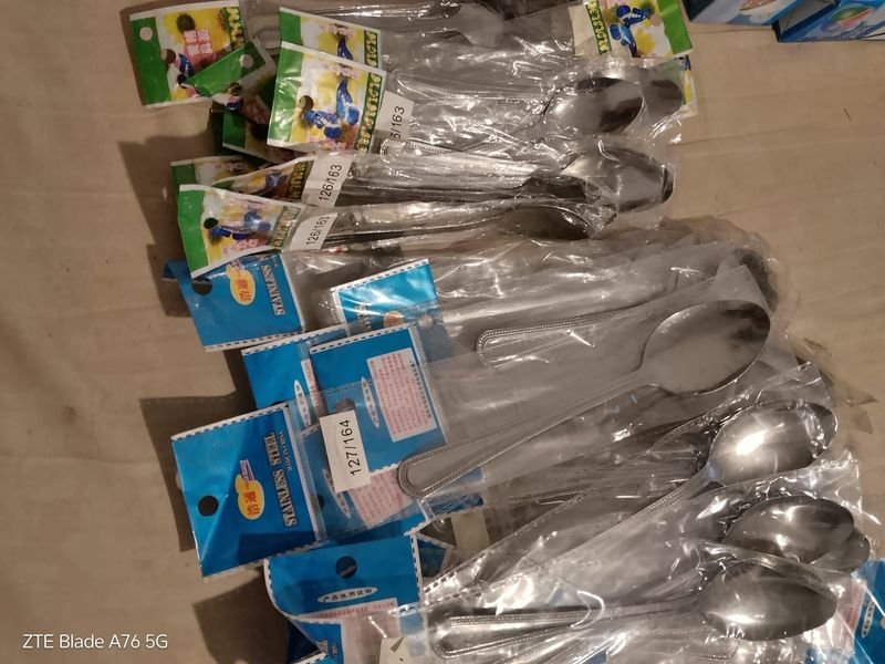 Set de Cucharas Grandes de Acero Inoxidable