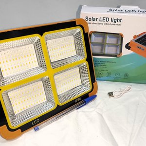 Foco LED Solar Recargable Multifunción con Valijas Nuevo en Caja - imagen 2