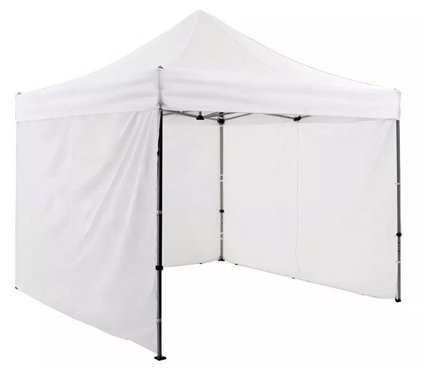 Gazebo Reforzado Blanco 3x3 Metros con Lona Impermeable y Paredes