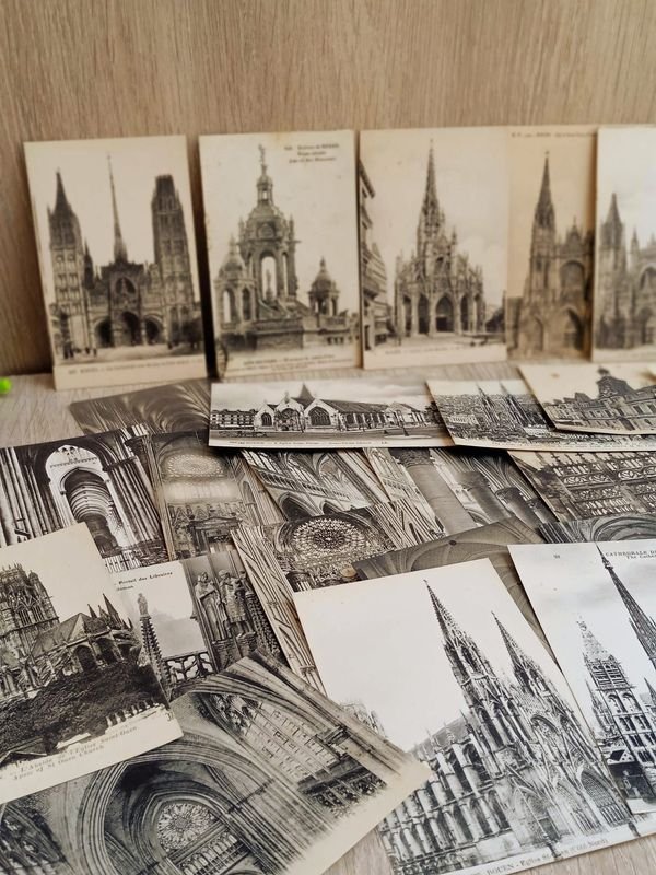 Colección de Tarjetas Postales con Fotografías de Catedrales - imagen 3