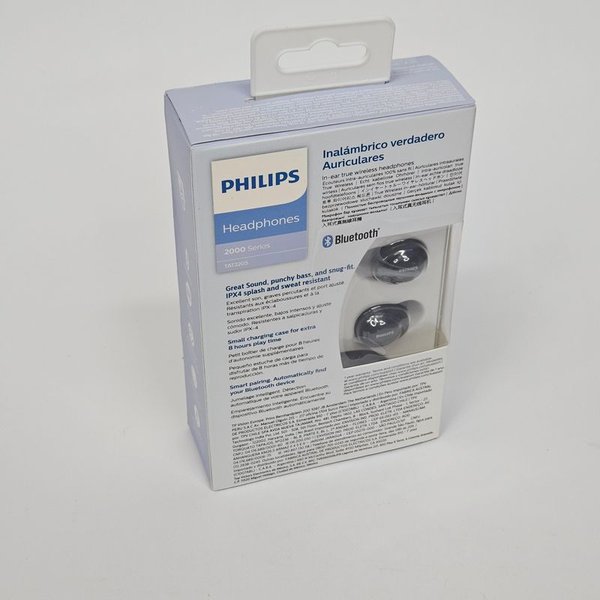 Auriculares Philips Bluetooth sin uso en su caja - imagen 2