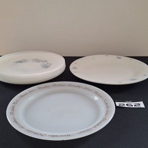 Lote de Vajilla: 3 Tazas Nescafé, 1 Pocillo Museo del Fútbol Uruguay, 8 Platos Opalina - imagen 3