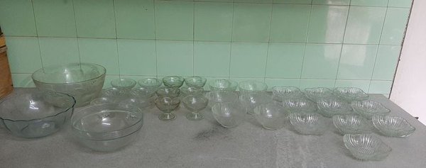 Set de Cristalería: Bowls, Copas de Helado y Compoteras - imagen 1