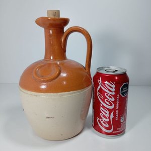Lote siguiente: Porrón Antiguo de Gres con Corcho Original