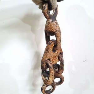 Set de 2 Piezas de Izaje Pesado en Hierro Oxidado - imagen 3