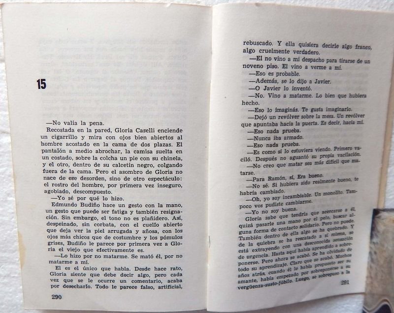 Novela 'Gracias Por El Fuego' de Mario Benedetti, primera edición - imagen 6