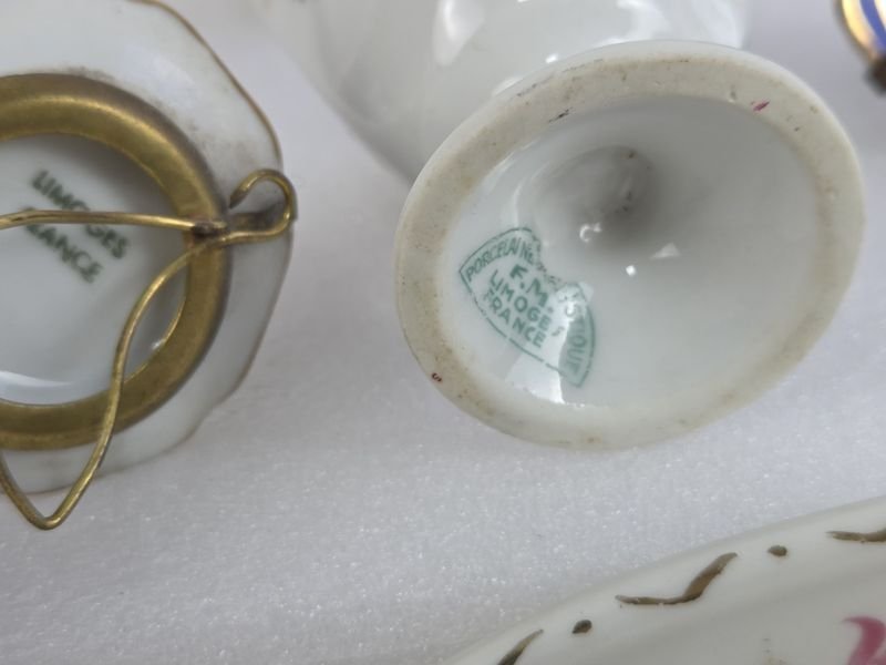 Miniaturas de porcelana francesa Limoges - imagen 7