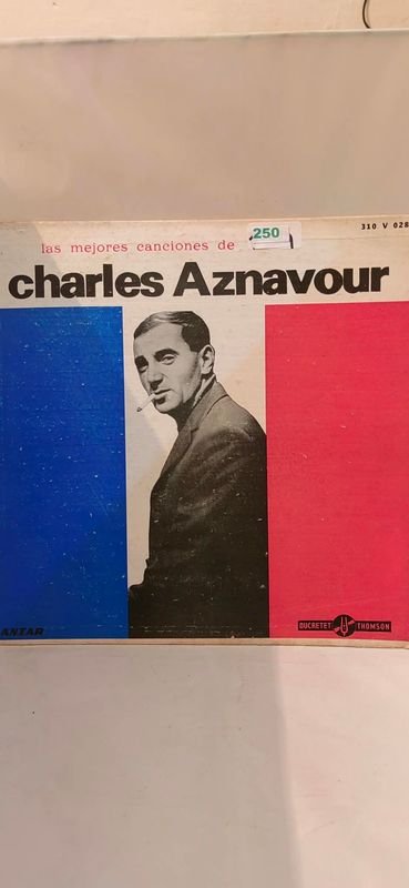 Disco de Vinilo "Las Mejores Canciones de Charles Aznavour" - imagen 1