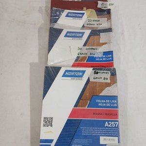 Lote de 5 Paquetes de Lijas Norton de Distintos Granos - imagen 2