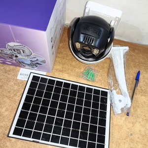 Cámara de Seguridad Exterior WiFi Recargable con Panel Solar y Audio Doble - imagen 5