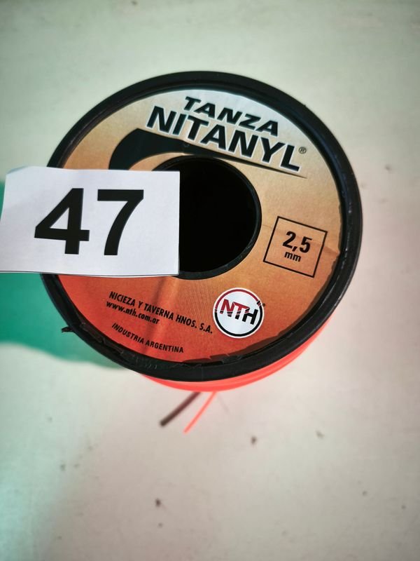 Rollo de Tanza Cuadrada Nithanyl 2.5 mm NTH
