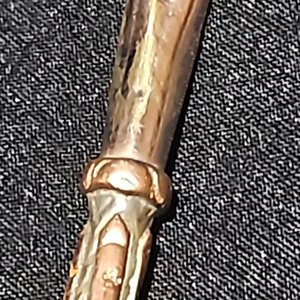 Bombilla para Mate en Plata y Oro con Detalles Labrados - imagen 4