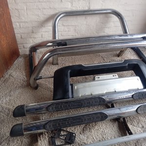 Kit Accesorios Cromados para Toyota Hilux: Estribos Bepo, Defensa y antivuelco - imagen 10