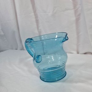 Jarra de Vidrio Azul Transparente - imagen 3