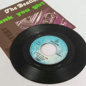 Disco Vinilo Single The Beatles "Thank You Girl" Serie Especial Coleccionistas Apple EMI Italia - imagen 2