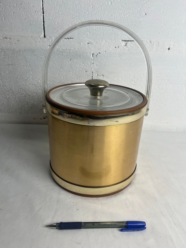 Estante de Hielo Vintage con Lid y Manija - imagen 4