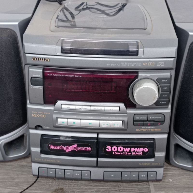 Equipo de música Aiwa NSX S10 completo con antena - imagen 2