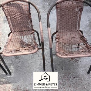 3 Sillas de Exterior para Restaurar - imagen 4
