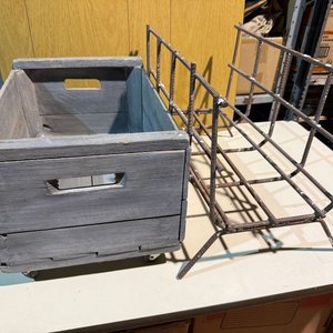 Cajón Leñero con Ruedas y Quemador de Varilla Metálica - imagen 2