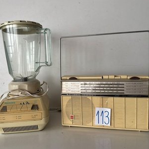 Licuadora Philips y Radio Portátil National - imagen 3