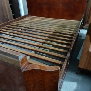 Cama Antigua de Dos Plazas Estilo Clásico - imagen 5