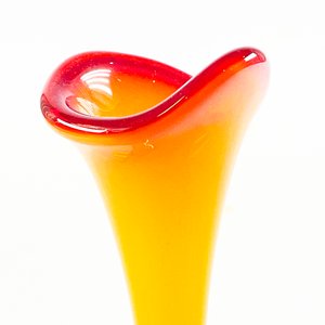 Violetero de Cristal Murano Naranja 32 cm - imagen 4