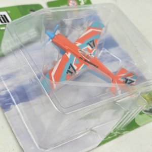 Avión Miniatura Polistil "Air Cutter" Naranja y Celeste - imagen 3