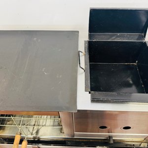 Horno a Gas Multifunción Acero Inoxidable con Piso Refractario, Plancha y Fritador - imagen 3