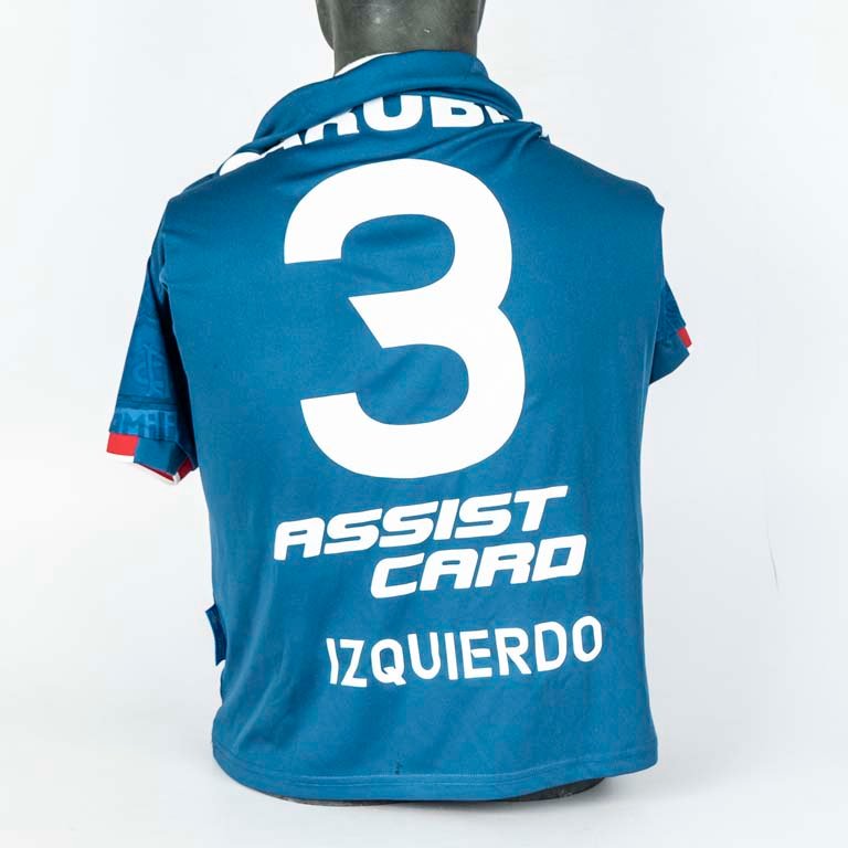 Camiseta de Nacional de utilería marca UMBRO N°3 de Juan Izquierdo tercera equipación del año 2024 - imagen 2